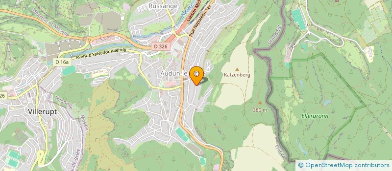 localisation de l'entreprise TAI JI QI GONG AUDUN LE TICHE  AUDUN-LE-TICHE