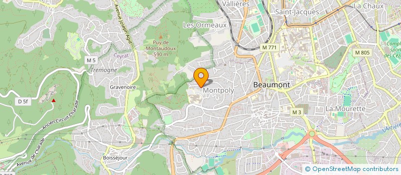 localisation de l'entreprise TAI JI QUAN GOJUKENSHA  BEAUMONT