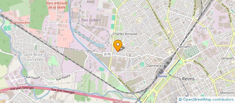 localisation de l'entreprise TAI JI SHAN SHUI  REIMS