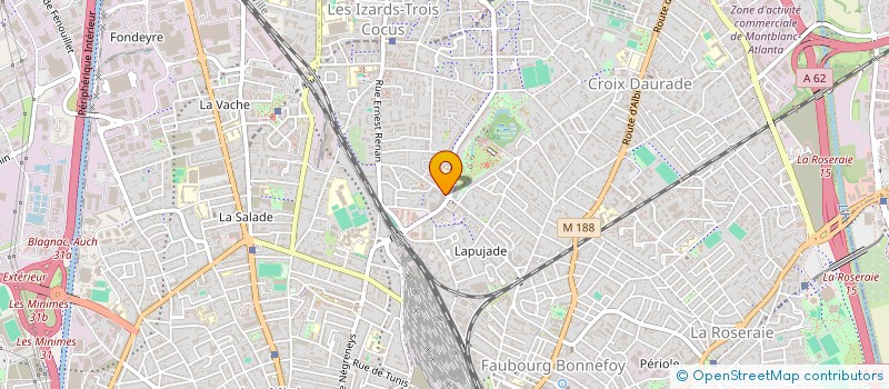 localisation de l'entreprise TAI-JITSU CLUB DE TOULOUSE à TOULOUSE