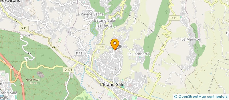 localisation de l'entreprise TAI-JITSU-KAN REUNION  L'ETANG-SALE