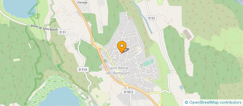 localisation de l'entreprise TAI SA PIERRE à SAINT-MITRE-LES-REMPARTS