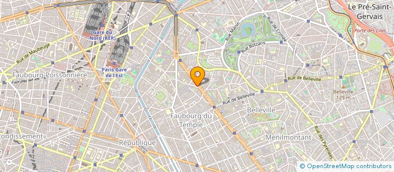 localisation de l'entreprise TAI SING à PARIS