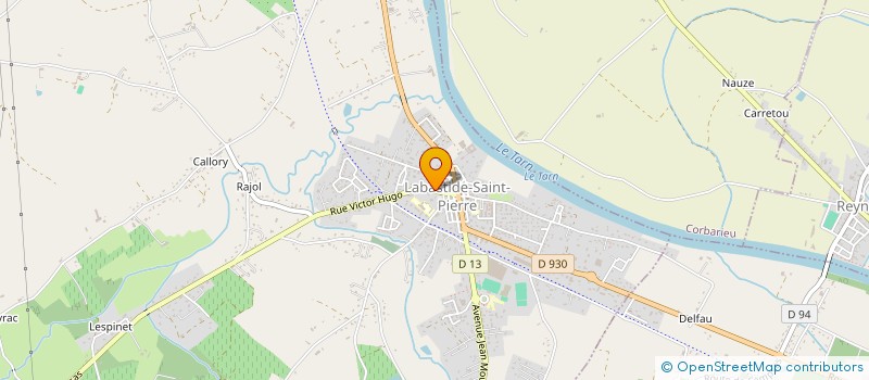 localisation de l'entreprise TAI YIN WING CHUN  LABASTIDE-SAINT-PIERRE