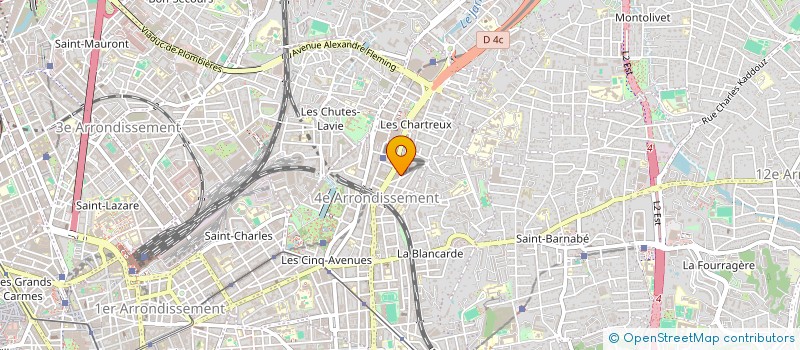 localisation de l'entreprise TAIBAT FOODS à MARSEILLE