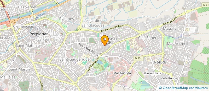 localisation de l'entreprise TAIBBINE à PERPIGNAN