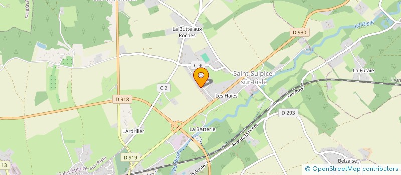 localisation de l'entreprise TAICHI DE LA RISLE à SAINT-SULPICE-SUR-RISLE