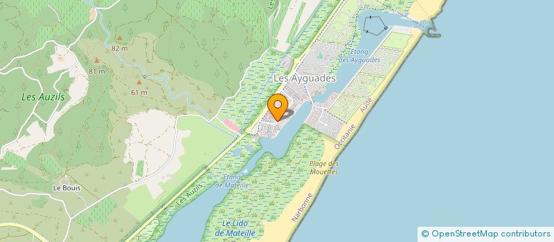 localisation de l'entreprise TAICHITAO 11  GRUISSAN