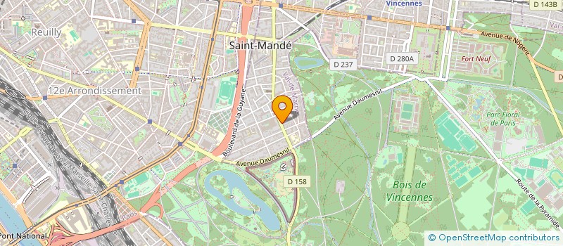 localisation de l'entreprise TAIEB CORP à SAINT-MANDE