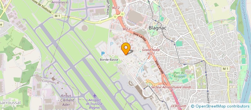 localisation de l'entreprise TAIFA  BLAGNAC