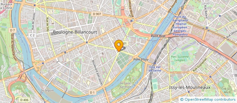 localisation de l'entreprise TAIFUN COMPANY à BOULOGNE-BILLANCOURT