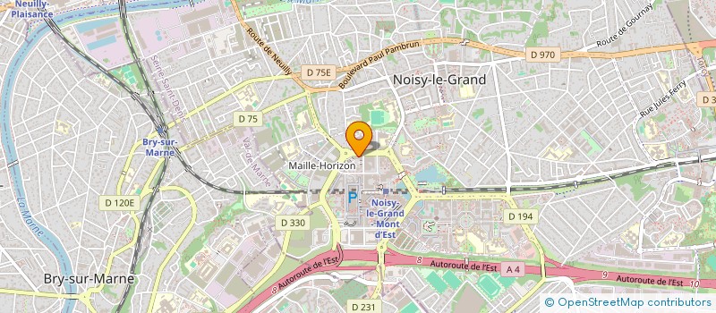 localisation de l'entreprise TAIGA  NOISY-LE-GRAND