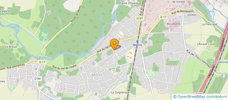 localisation de l'entreprise TAIGA  MONTS