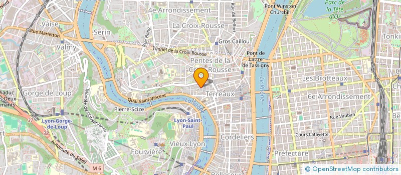 localisation de l'entreprise TAIGA à LYON