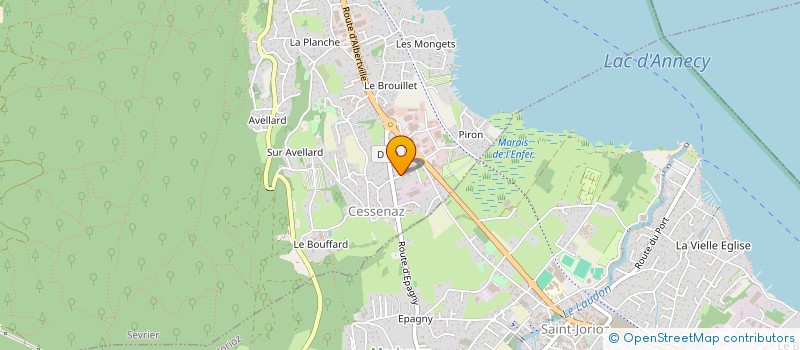 localisation de l'entreprise TAIGA INNOVATION à SEVRIER
