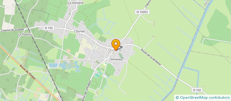 localisation de l'entreprise TAIJI QUAN,QIGONG CLUB DE QUEYRAC  QUEYRAC