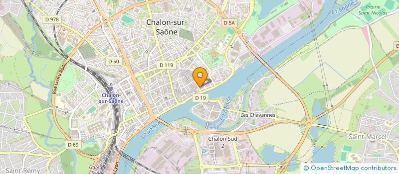 localisation de l'entreprise TAIKIDO CHALON à CHALON-SUR-SAONE