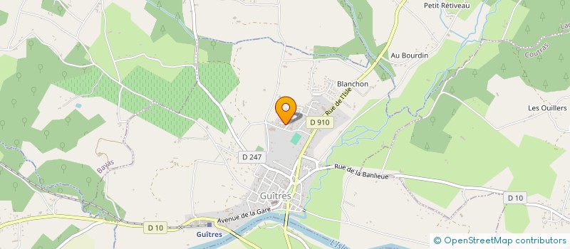 localisation de l'entreprise TAIKO à GUITRES