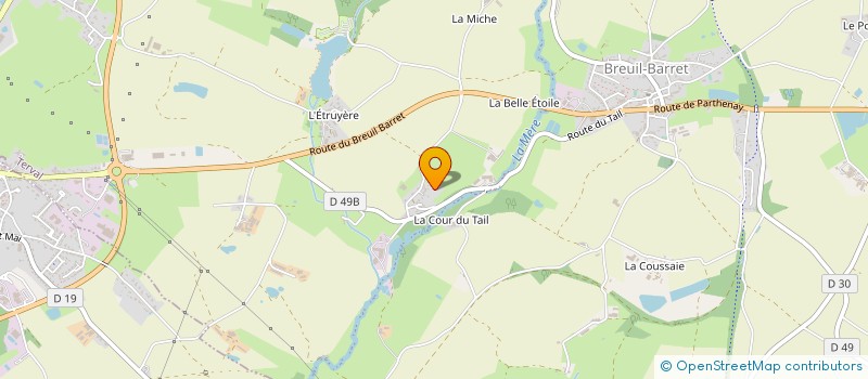 localisation de l'entreprise TAIL SUR MERE à TERVAL