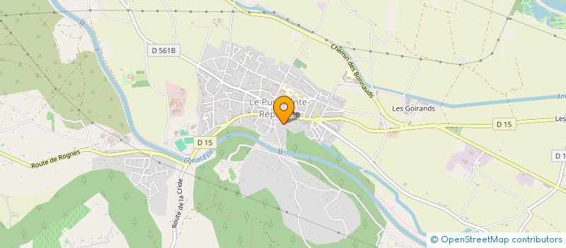 localisation de l'entreprise TAILLADE ENTREPRISES  LE PUY-SAINTE-REPARADE