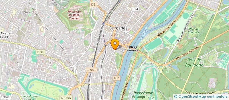 localisation de l'entreprise TAILLAN INVEST à SURESNES