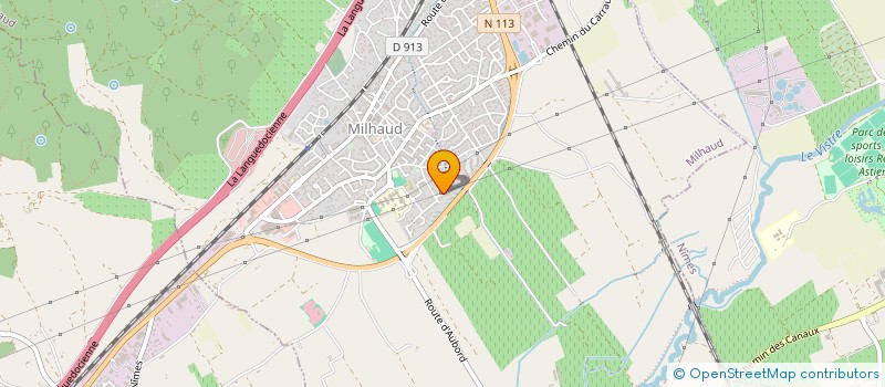 localisation de l'entreprise TAILLAND  MILHAUD