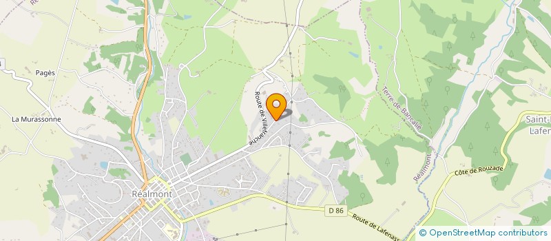localisation de l'entreprise TAILLANDER DISTRIBUTION AUTOMATIQUE  REALMONT