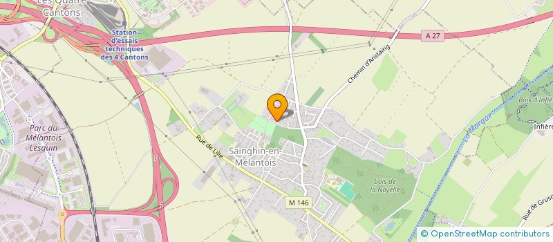 localisation de l'entreprise TAILLANDIER  SAINGHIN-EN-MELANTOIS