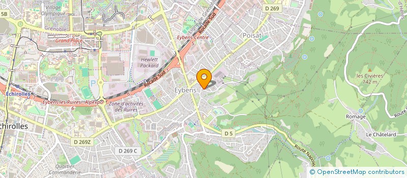 localisation de l'entreprise TAILLARD à EYBENS
