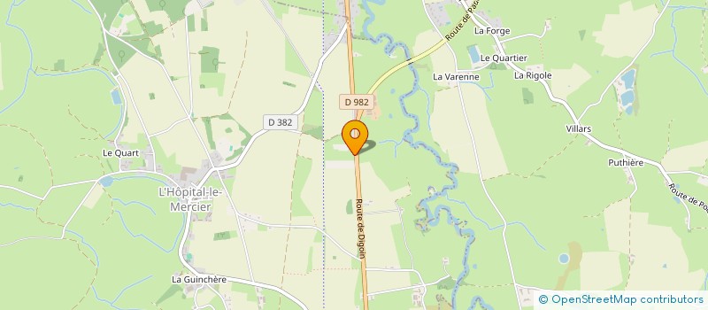 localisation de l'entreprise TAILLARDAT SARL à SAINT-LEGER-LES-PARAY