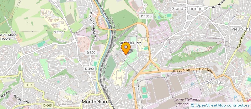 localisation de l'entreprise TAILLE CRAYONS à BETHONCOURT