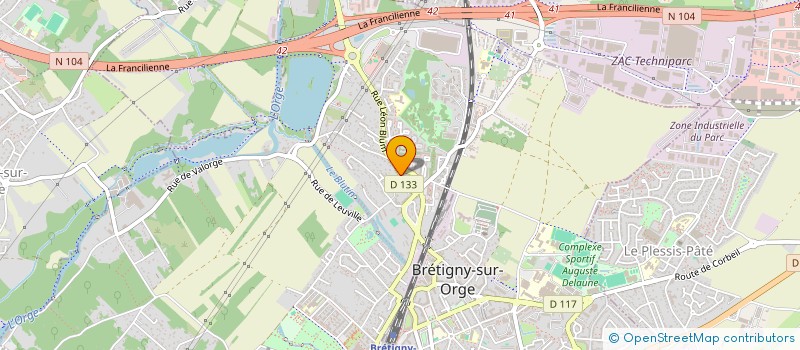 localisation de l'entreprise TAILLE DES ARBRES à BRETIGNY-SUR-ORGE