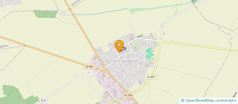 localisation de l'entreprise TAILLE ET POSE DE PIERRES  SAINT-SOUPPLETS