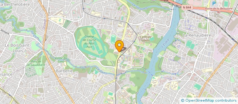 localisation de l'entreprise TAILLE UNIQUE DE L UNIV DE NANTES  NANTES