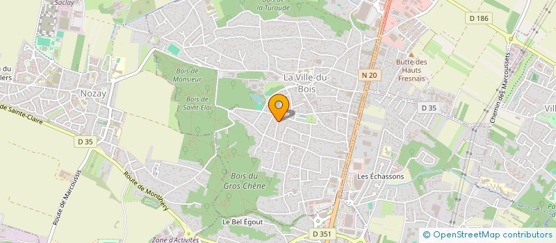 localisation de l'entreprise TAILLE ZONE  LA VILLE-DU-BOIS