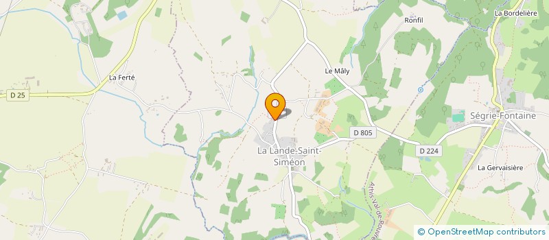 localisation de l'entreprise TAILLEBOIS HISTOIRE  ATHIS-VAL DE ROUVRE