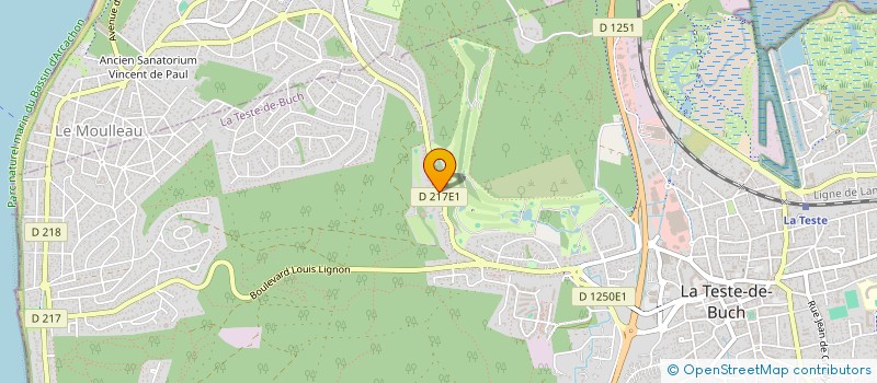 localisation de l'entreprise TAILLEC à LA TESTE-DE-BUCH