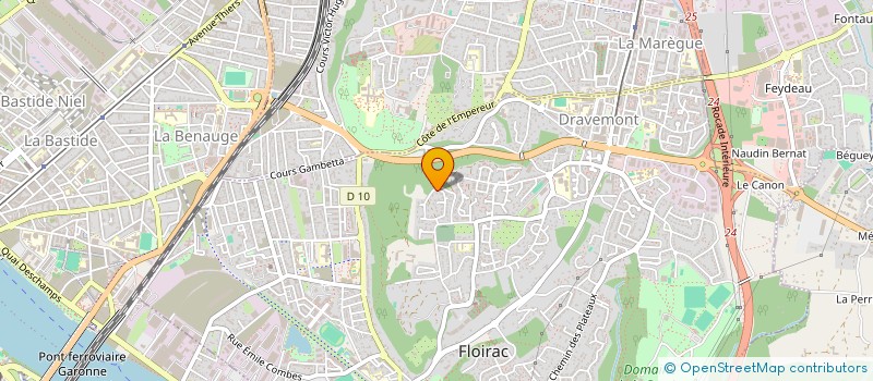 localisation de l'entreprise TAILLEFERT MONTUSSAN  FLOIRAC