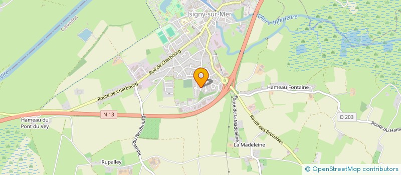 localisation de l'entreprise TAILLEPIED JOSSELIN  ISIGNY-SUR-MER