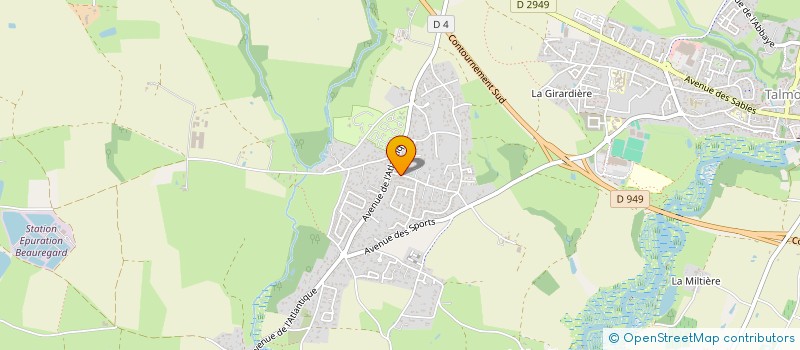 localisation de l'entreprise TAILLER EC  TALMONT-SAINT-HILAIRE