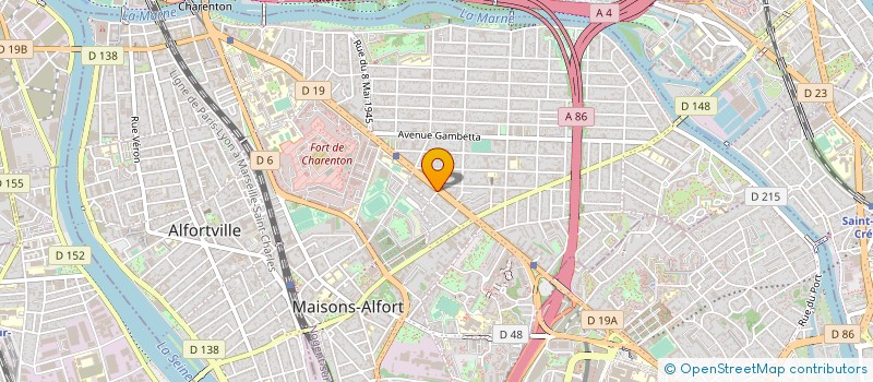 localisation de l'entreprise TAILLER V ET LANDRE M à MAISONS-ALFORT