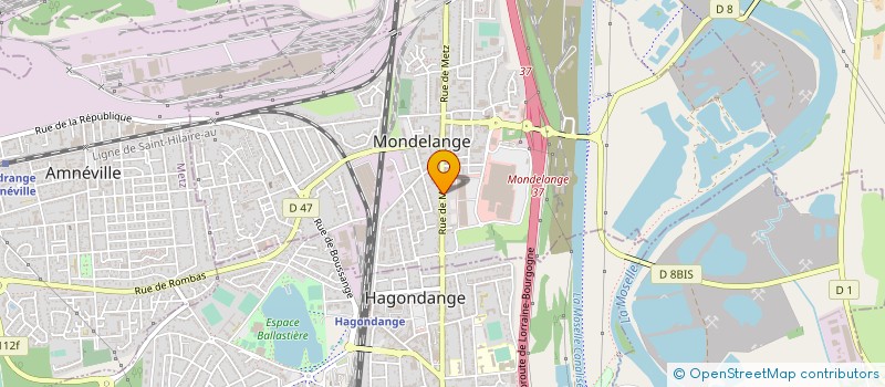 localisation de l'entreprise TAILLEUR  MONDELANGE