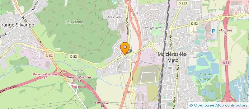 localisation de l'entreprise TAILLEUR PAYSAGE  MAIZIERES-LES-METZ