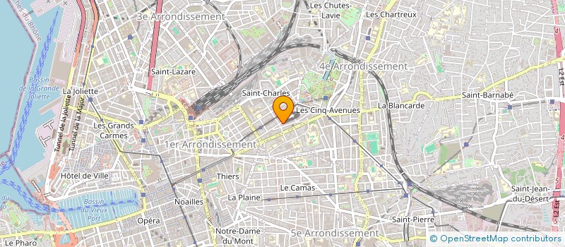 localisation de l'entreprise TAILOR MADE à MARSEILLE
