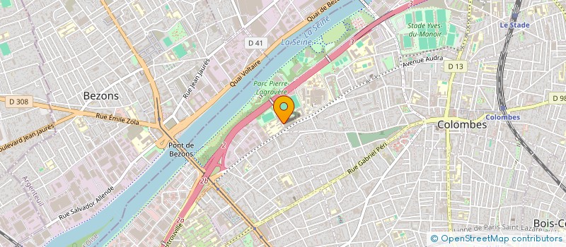 localisation de l'entreprise TAILOR MADE ADVISORY  COLOMBES