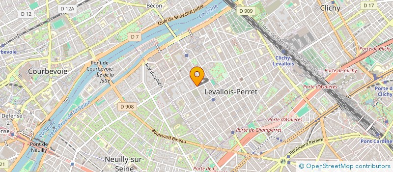 localisation de l'entreprise TAILOR-MADE MANAGER à LEVALLOIS-PERRET