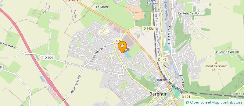 localisation de l'entreprise TAILORD ROUEN  BARENTIN