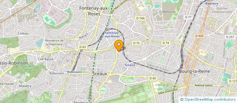 localisation de l'entreprise TAILORDATA à SCEAUX