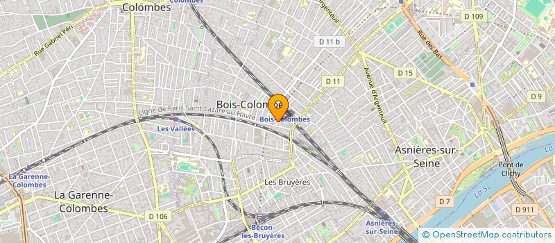 localisation de l'entreprise TAILORED CONSEIL à BOIS-COLOMBES