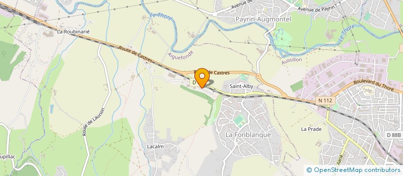 localisation de l'entreprise TAIMA à AIGUEFONDE
